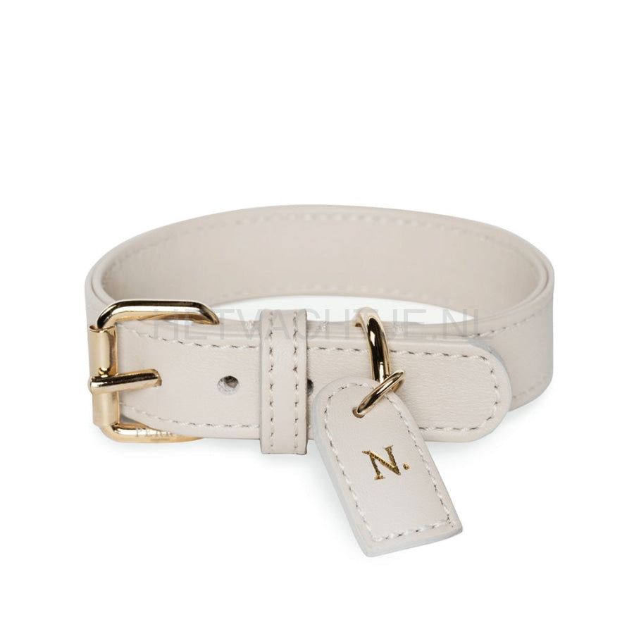 Perro Collection - Off White Halsband Halsbanden En Tuigjes Voor Huisdieren