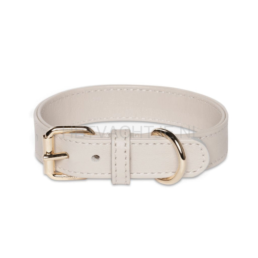 Perro Collection - Off White Halsband Halsbanden En Tuigjes Voor Huisdieren
