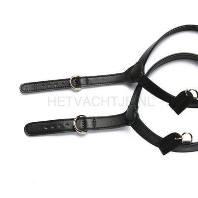 Perro Collection - Black Hondentuig Halsbanden En Tuigjes Voor Huisdieren