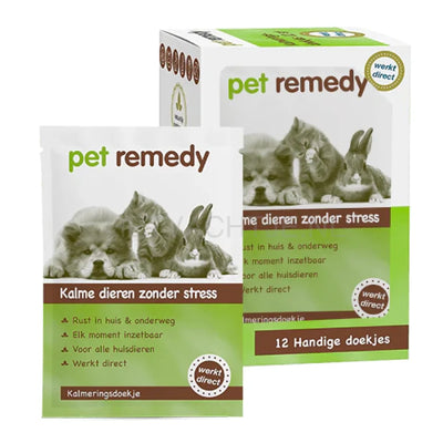 Pet Remedy - Kalmerende doekjes 12 stuks