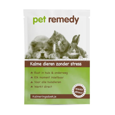 Pet Remedy - Kalmerende doekjes 12 stuks
