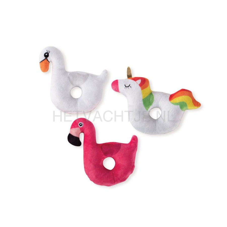 Pluche Speelgoed Set Van 3 Stuks Zwembandjes Hondenspeeltjes