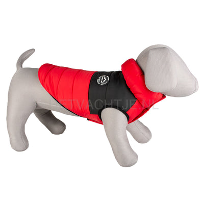 Puffer - Hondenjas Rood/Zwart