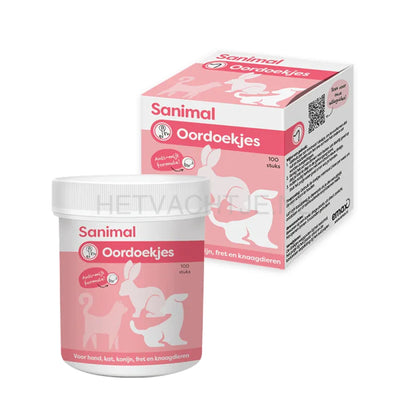 Sanimal - Oordoekjes 100 Stuks