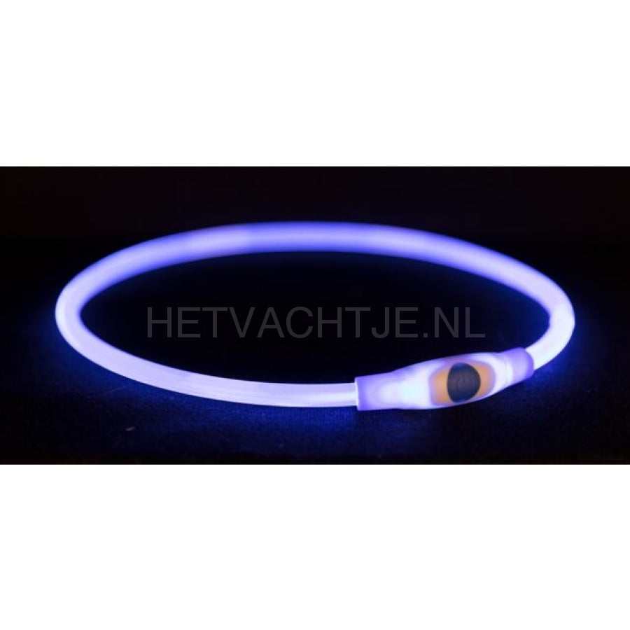 Trixie - Led Flash Lichtgevende Band Blauw