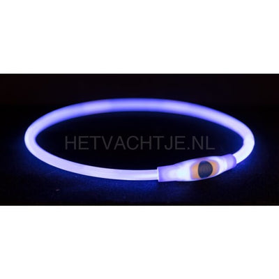 Trixie - Led Flash Lichtgevende Band Blauw