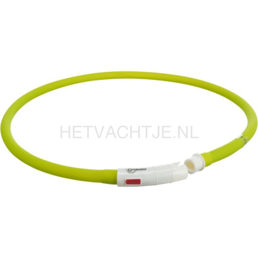 Trixie - Led Flash Lichtgevende Band Groen