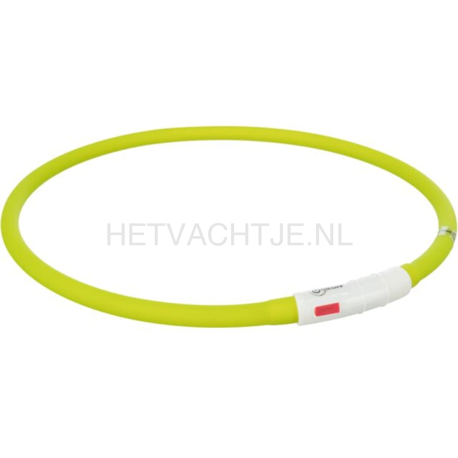 Trixie - Led Flash Lichtgevende Band Groen