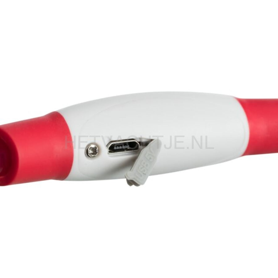 Trixie - Led Flash Lichtgevende Band Rood