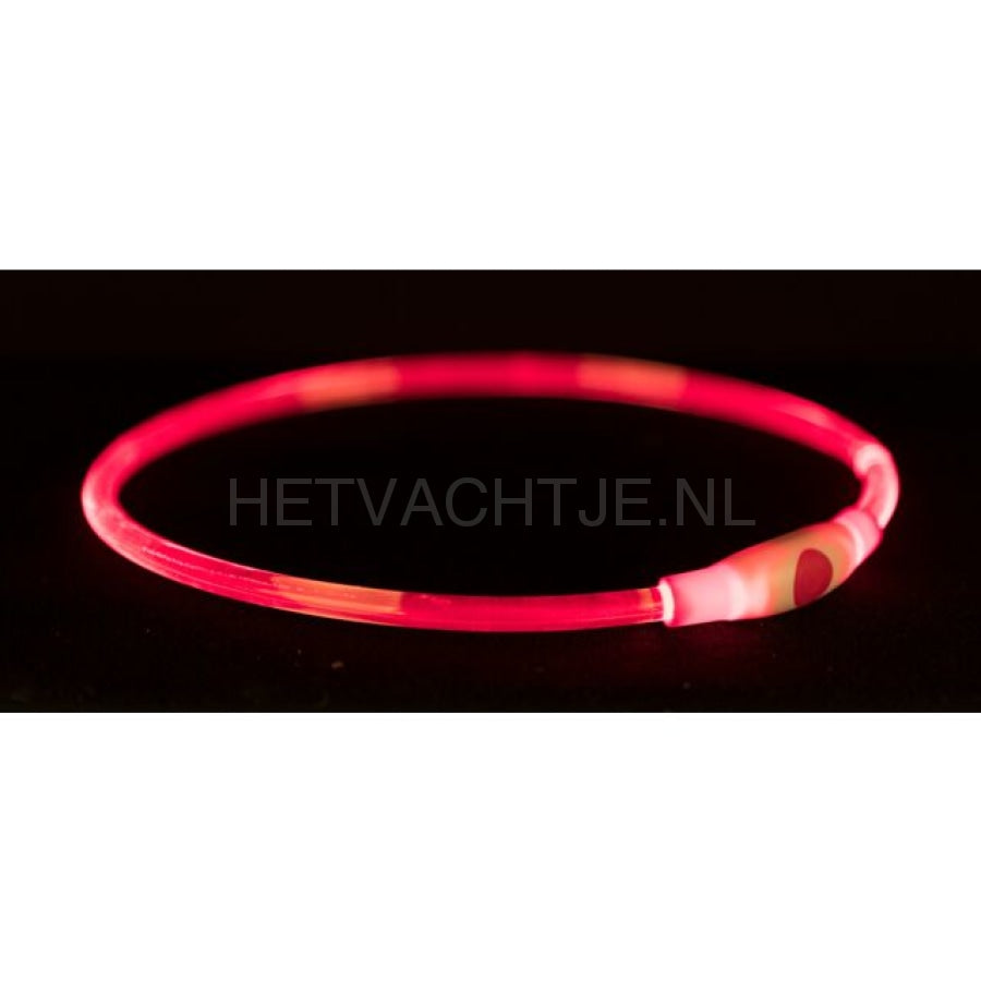 Trixie - Led Flash Lichtgevende Band Rood