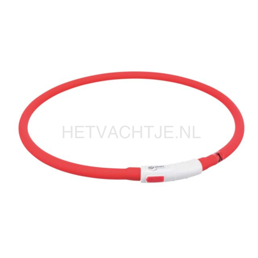 Trixie - Led Flash Lichtgevende Band Rood