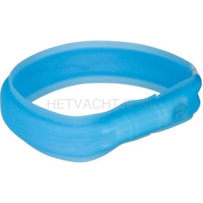 Trixie - Led Flash Lichtgevende Band Usb Blauw