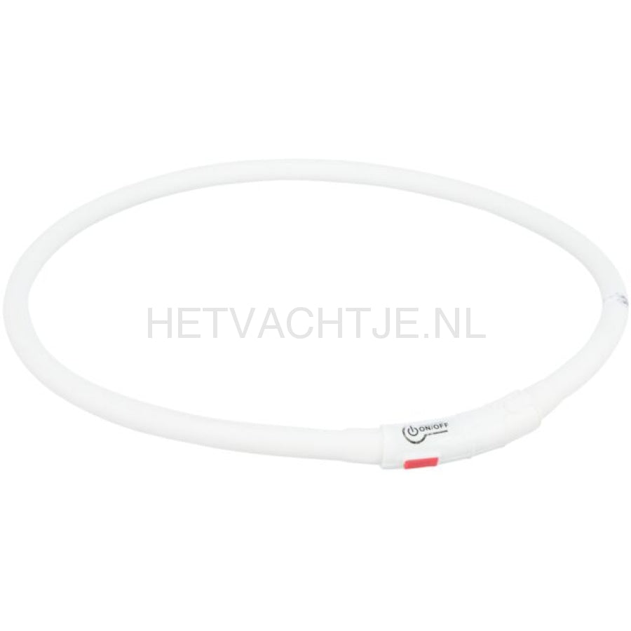 Trixie - Led Flash Lichtgevende Band Wit