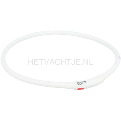 Trixie - Led Flash Lichtgevende Band Wit