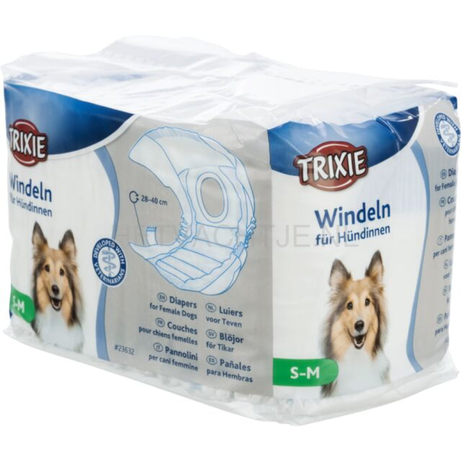 Trixie - Luiers voor teven S/M luiers