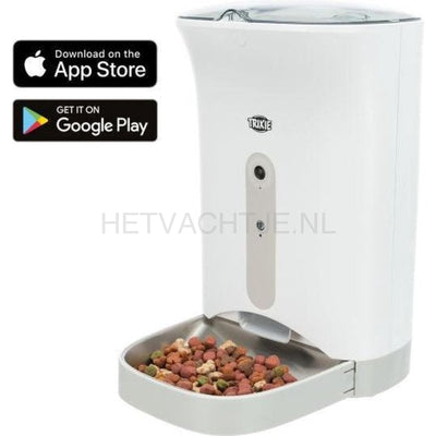 Trixie Voerautomaat Tx8 Smart Wit 4 3 Ltr 24X19X38 Cm