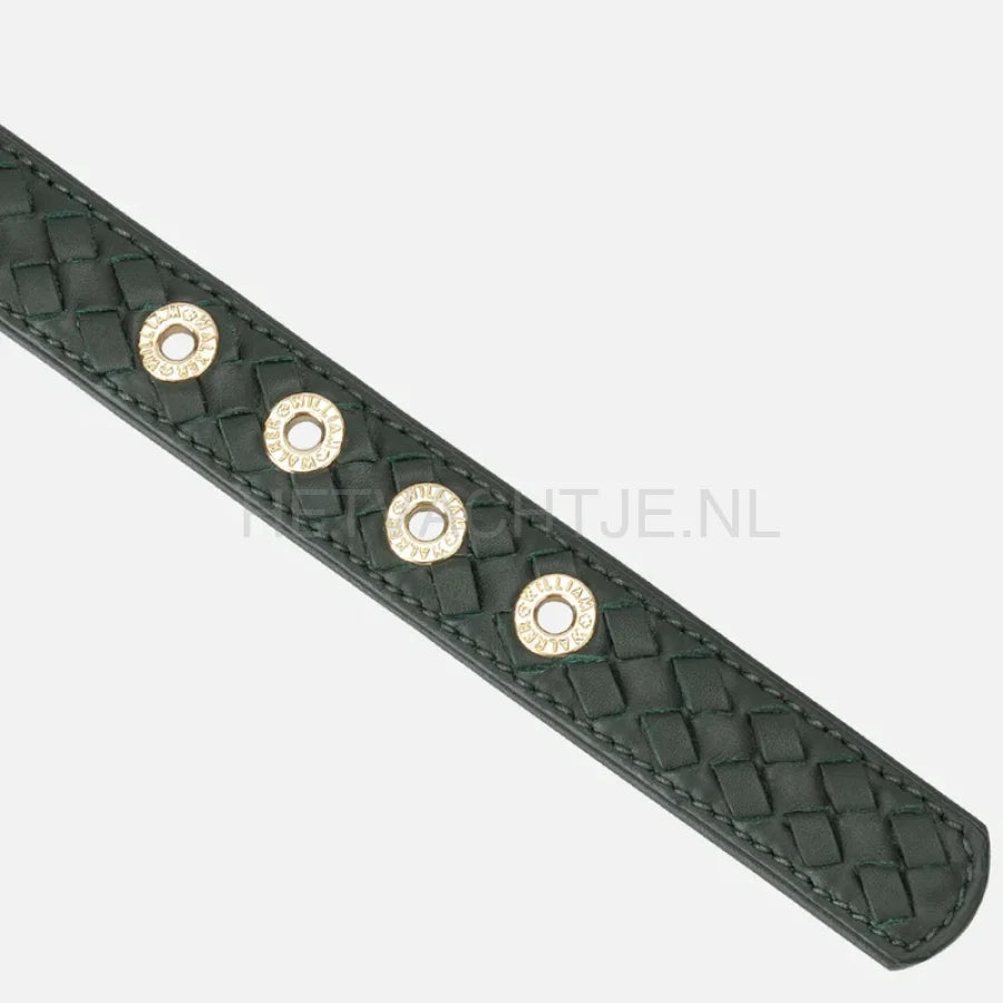 William Walker - Leren halsband Prestige Forest