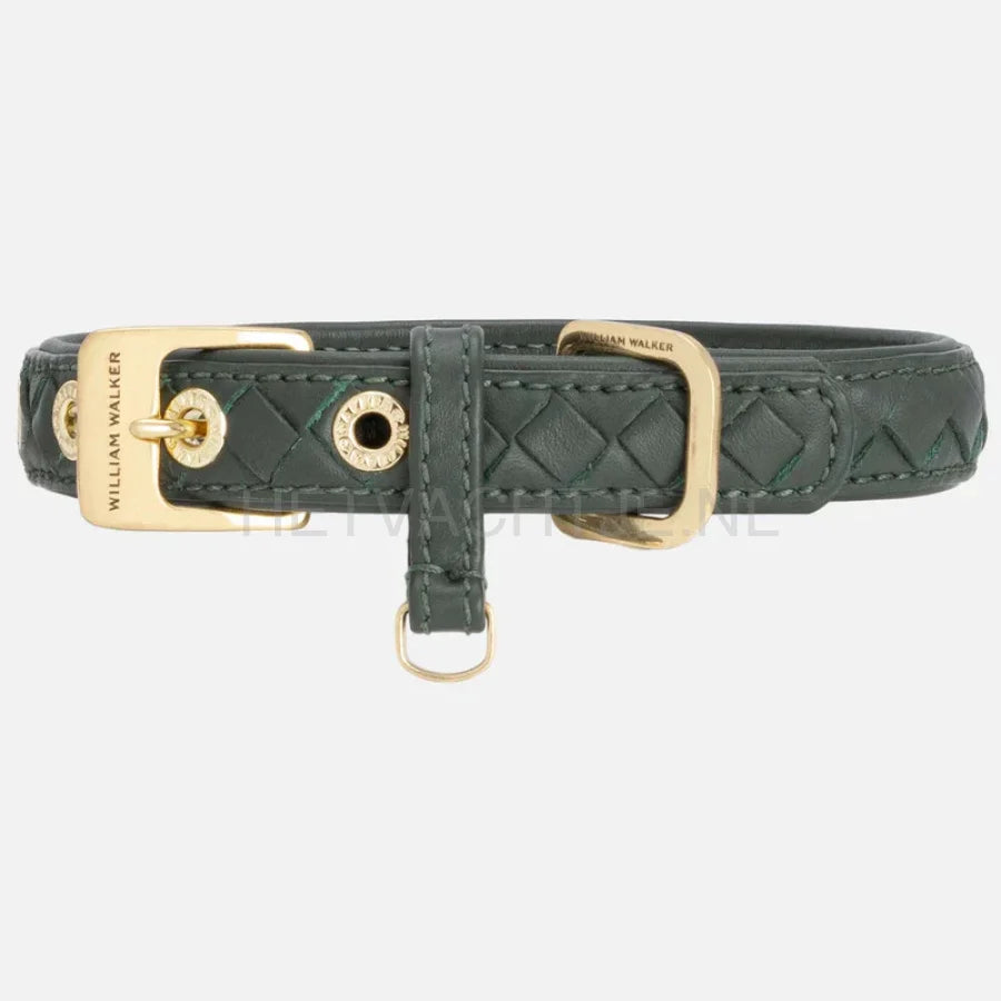William Walker - Leren halsband Prestige Forest