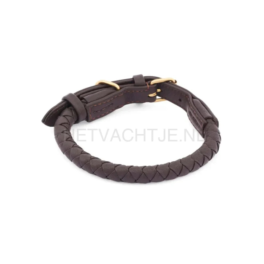 William Walker - Leren hondenhalsband Twisted Earth