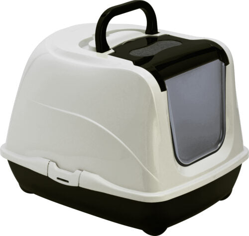 MODERNA - Kattentoilet Flip Cat Jumbo Zwart