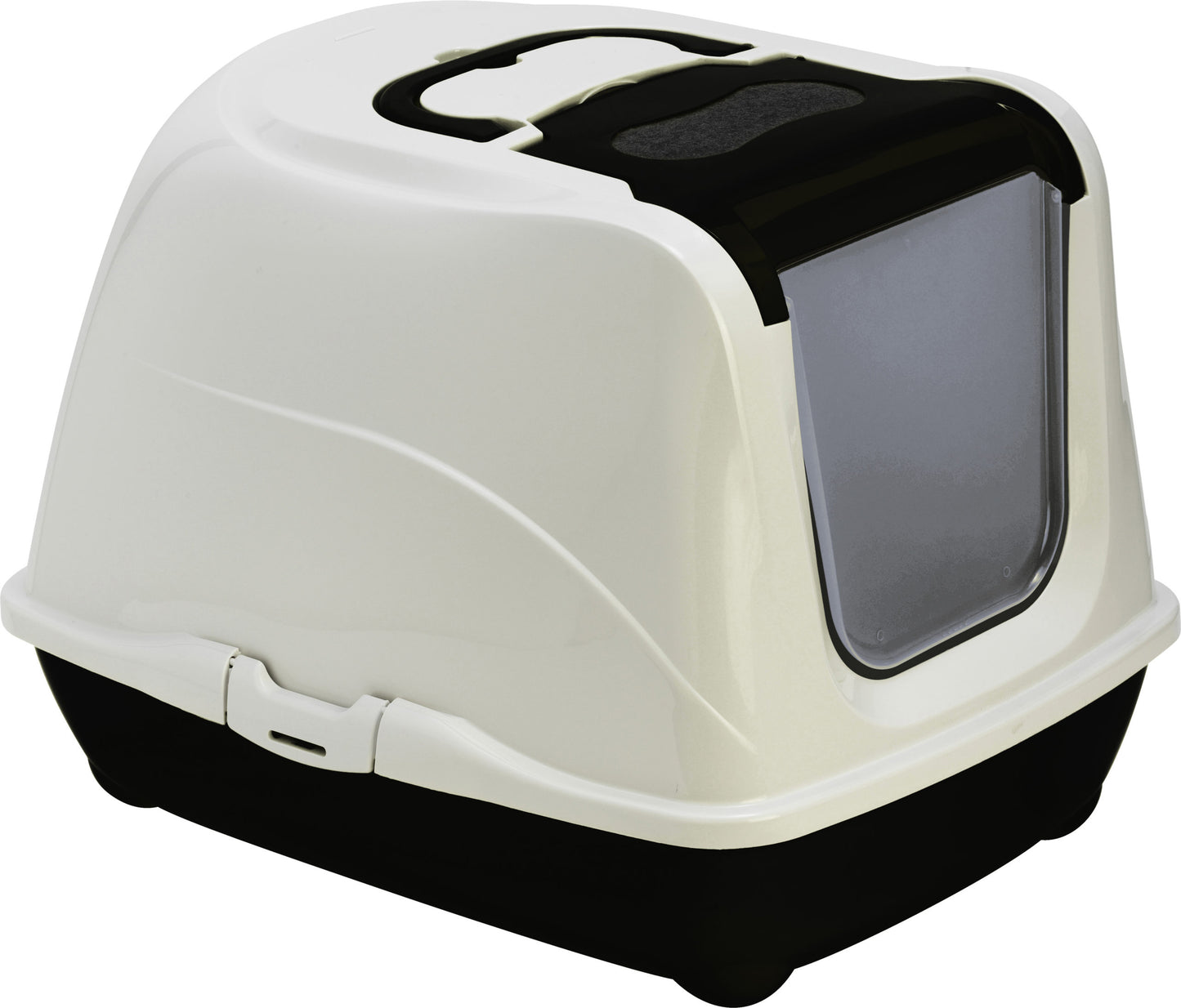 MODERNA - Kattentoilet Flip Cat Jumbo Zwart