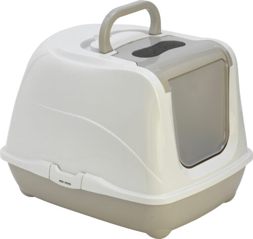 MODERNA - Kattentoilet Flip Cat Jumbo Warmgrijs