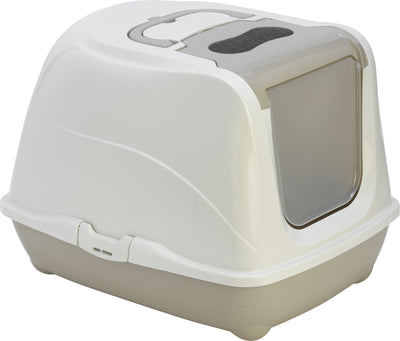 MODERNA - Kattentoilet Flip Cat Jumbo Warmgrijs