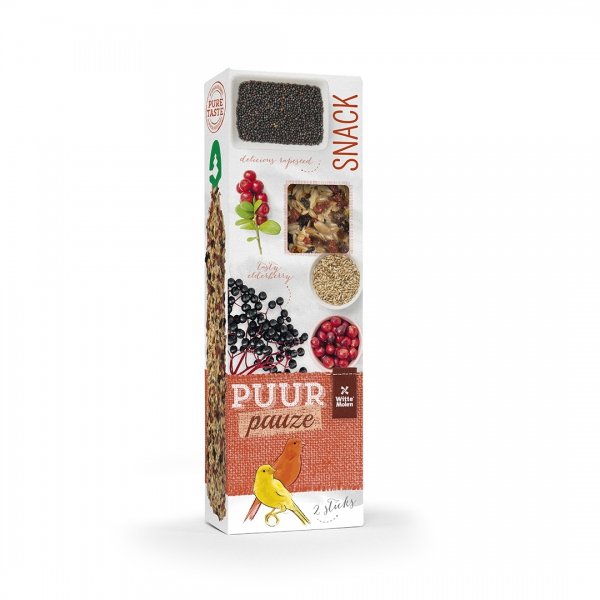 PUUR Pauze Stick Kanarie vlierbes/veenbes