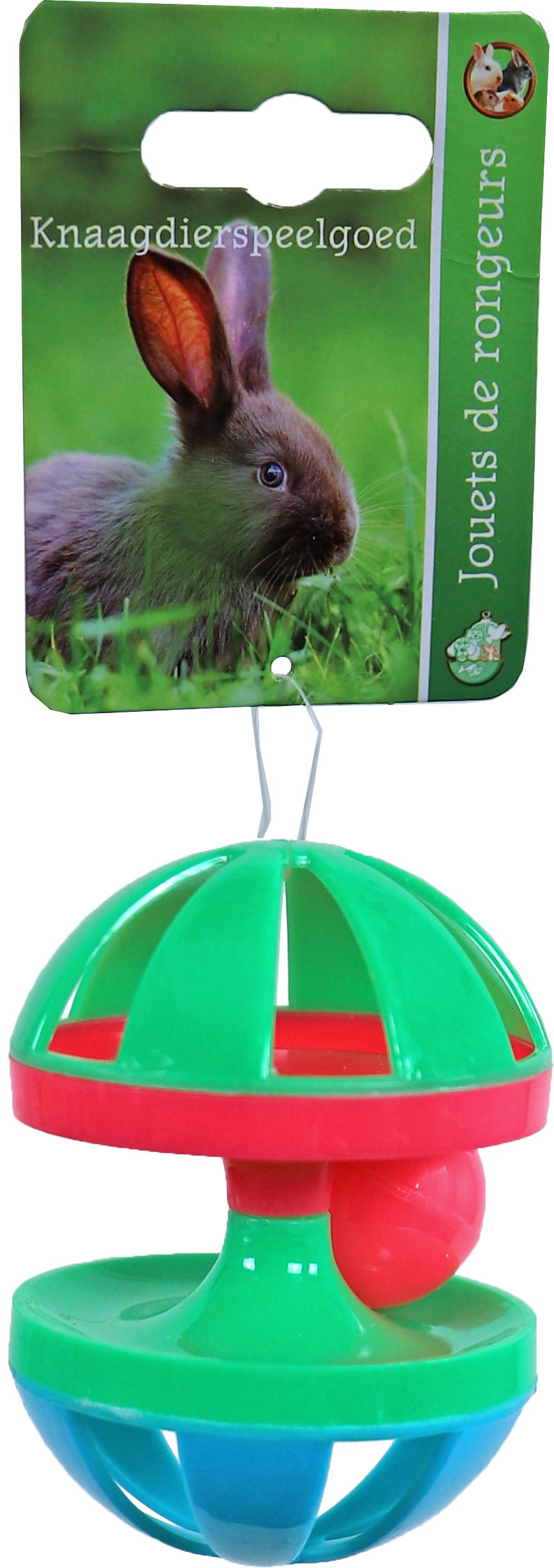 BOON - Knaagdierspeelgoed Biabolo Plastic met Bel