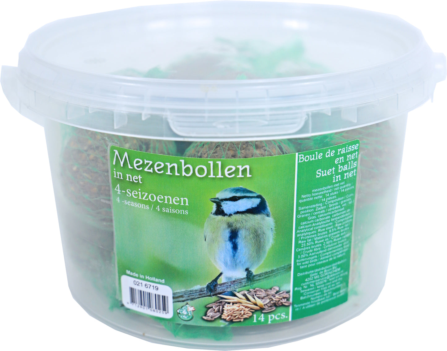 BOON - 4-seizoenen mezenbol in net