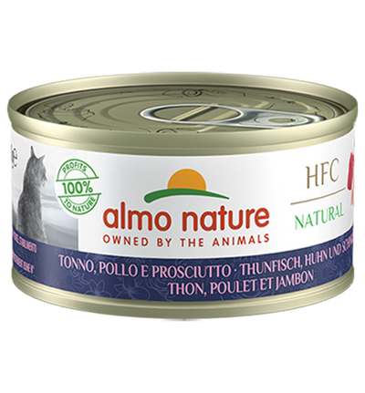 ALMO NATURE - Natural Tonijn met Kip en Ham