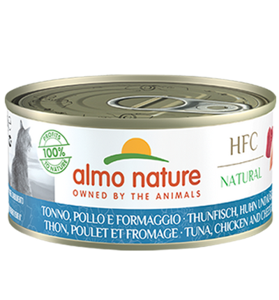 ALMO NATURE - Natural Tonijn met Kip en Kaas