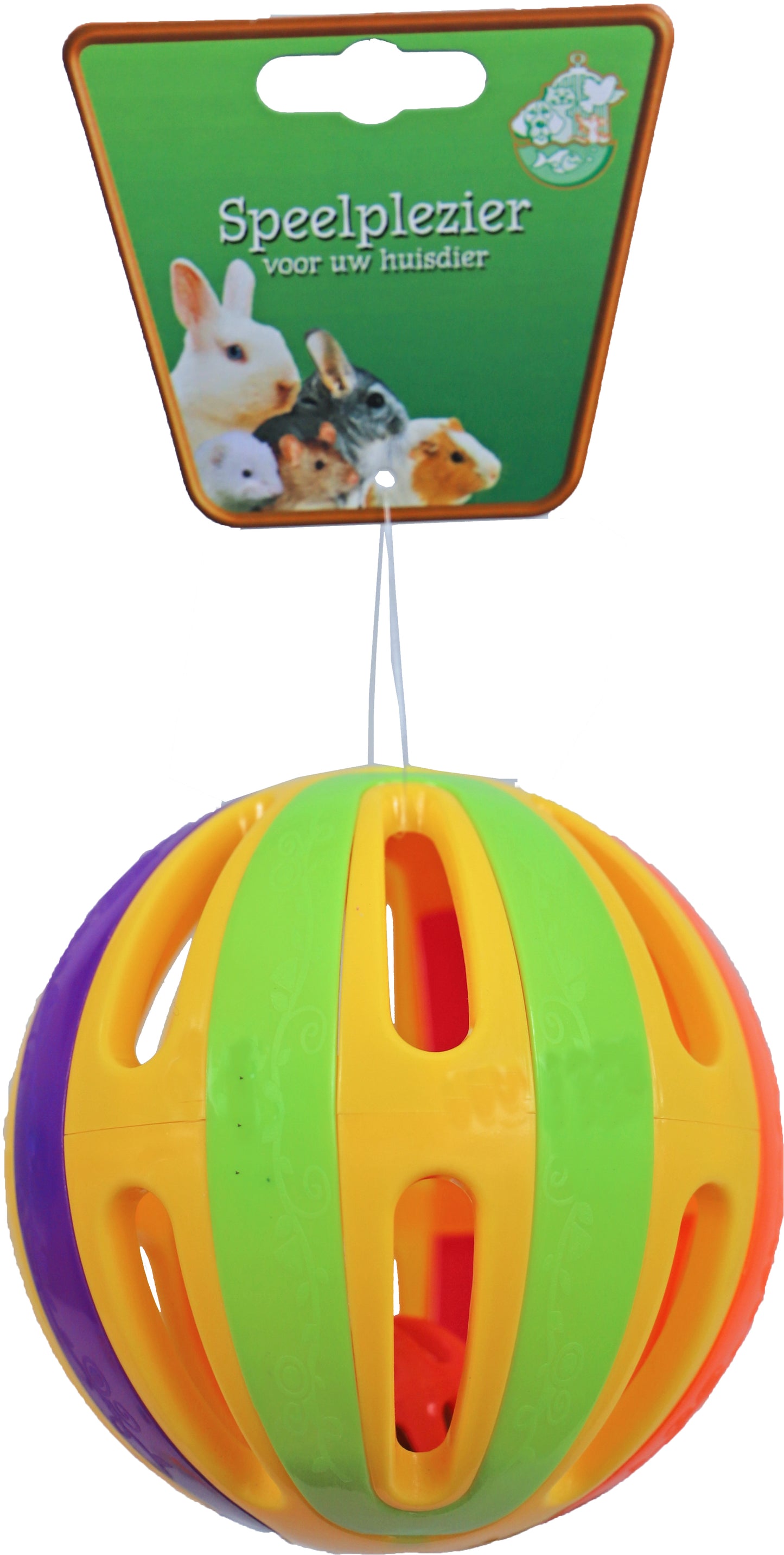 BOON - Knaagdierspeelgoed Bal Plastic met Bel