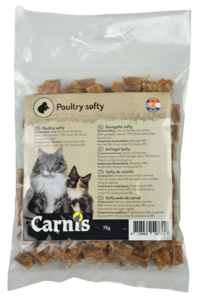 CARNIS - Gevogelte Softy Kattensnack