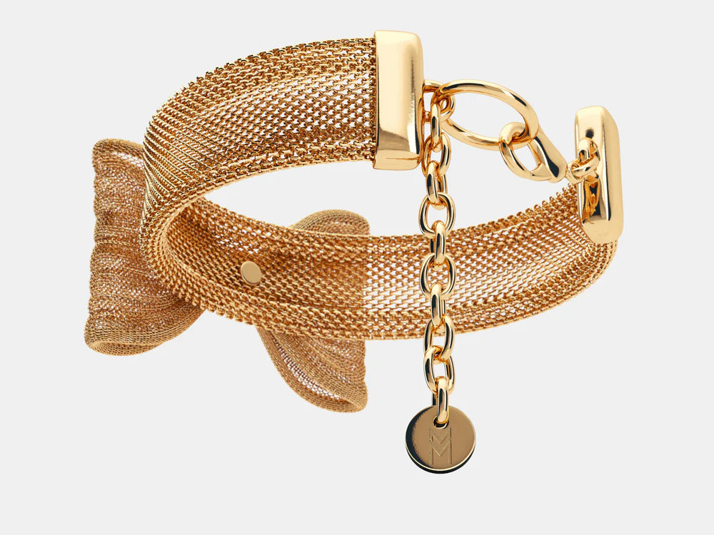 MEOMARI Bandettini gold tone collar