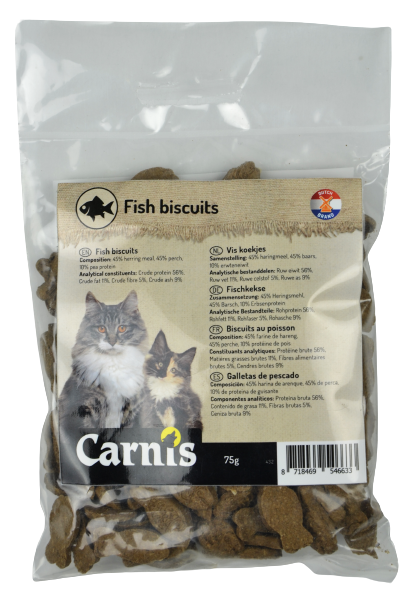 CARNIS - Vis Koekjes Kattensnack