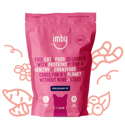 IMBY Insect-based Kattenvoer Gesteriliseerd