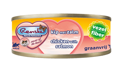RENSKE - Kip met zalm Vezel