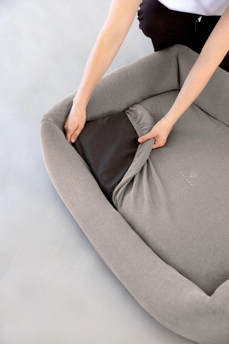 Palopa - Dog bed cover set of 2 Fred Taupe