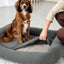 Palopa - Dog bed cover set of 2 Fred anthracite