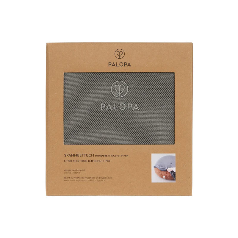 Palopa - Dog Bed Round Cover Donut Fipp Anthracite