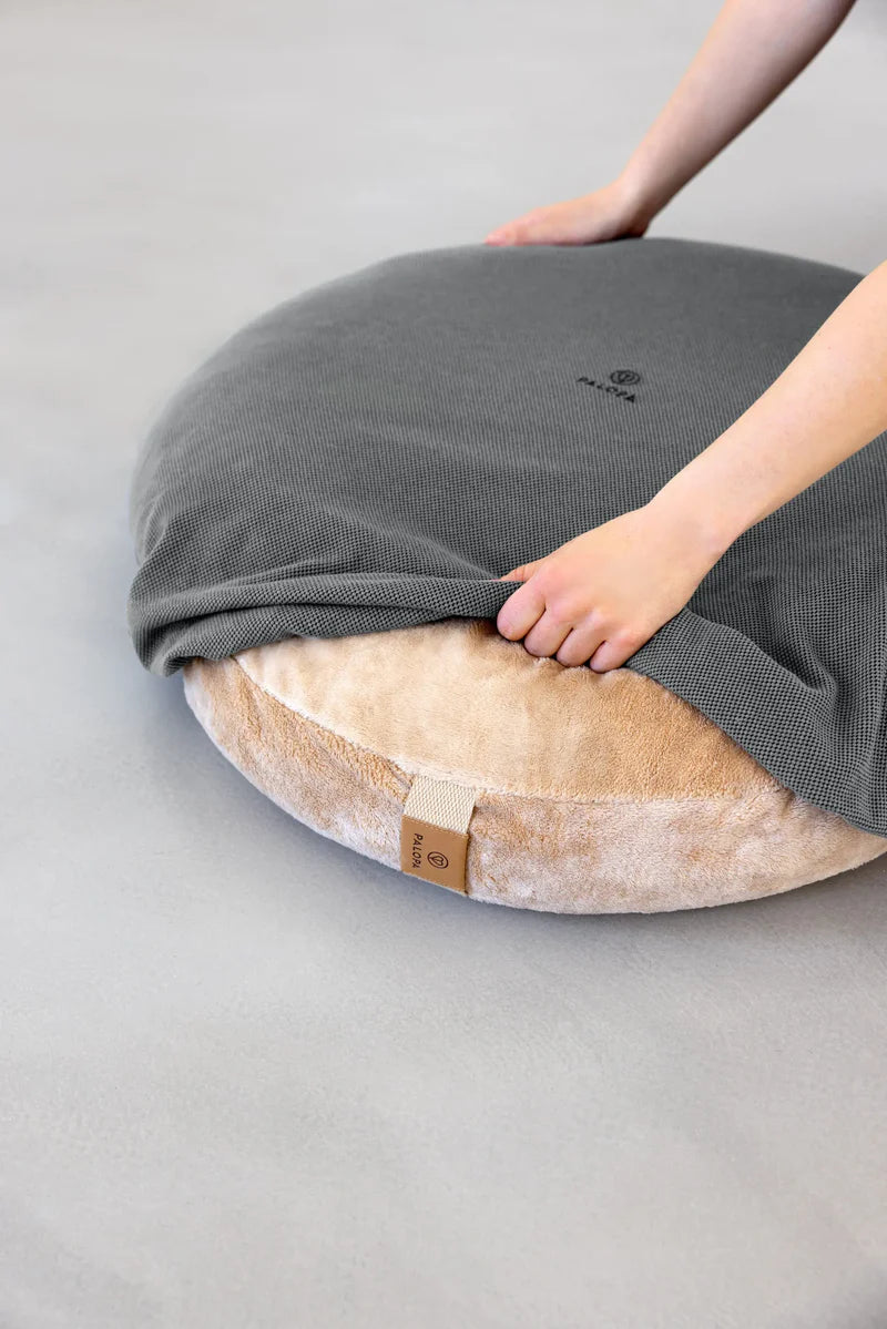 Palopa - Dog Bed Round Cover Donut Fipp Anthracite