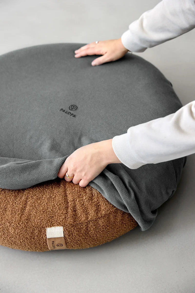 Palopa - Dog Bed Round Cover Donut Fipp Anthracite