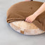 Palopa - Dog Bed Round Cover Donut Fippa Brown