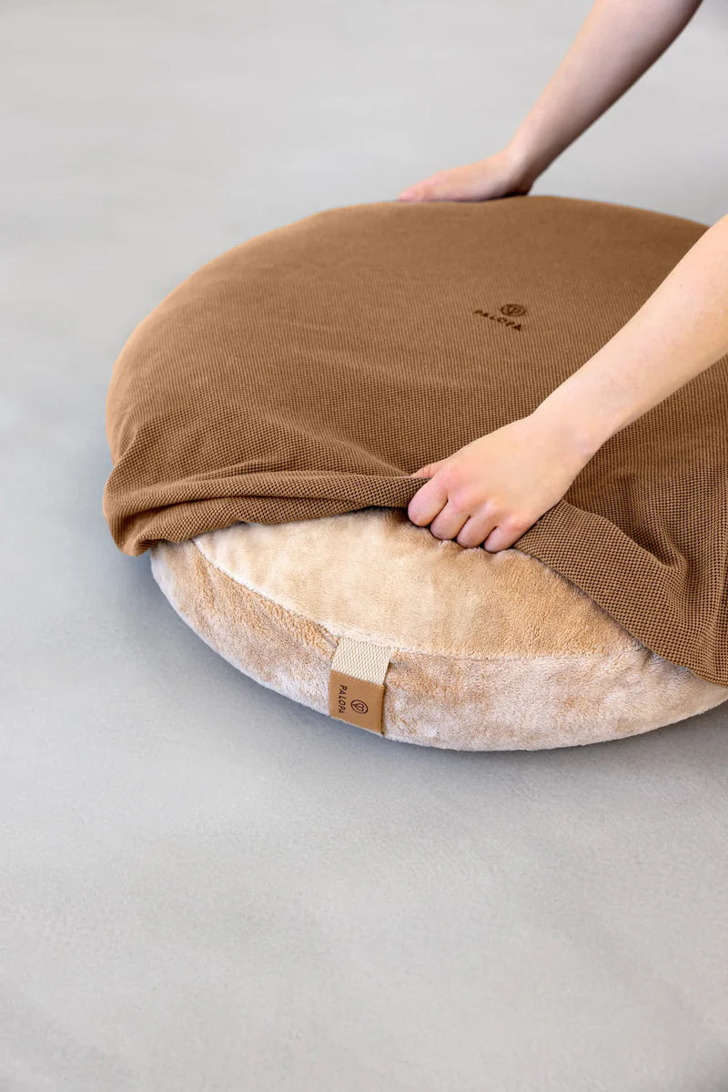 Palopa - Dog Bed Round Cover Donut Fippa Brown