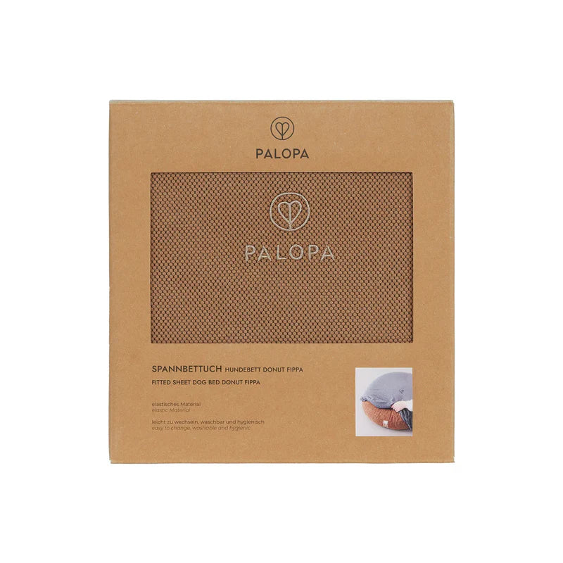 Palopa - Dog Bed Round Cover Donut Fippa Brown