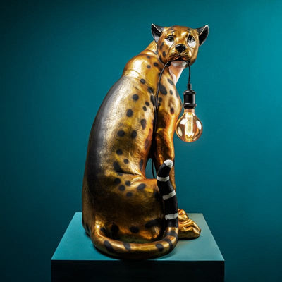Werner Voss - Vloerlamp luipaard Leopold