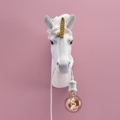 Werner Voss - Wandlamp eenhoorn Hugh