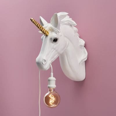 Werner Voss - Wandlamp eenhoorn Hugh