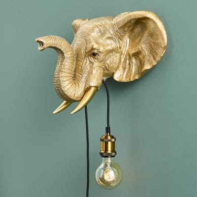 Werner Voss - Wandlamp olifant Jumbo